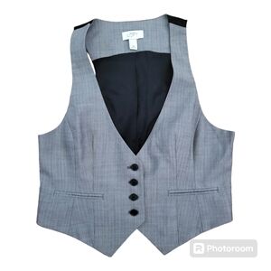 LOFT Gray Women's Vest